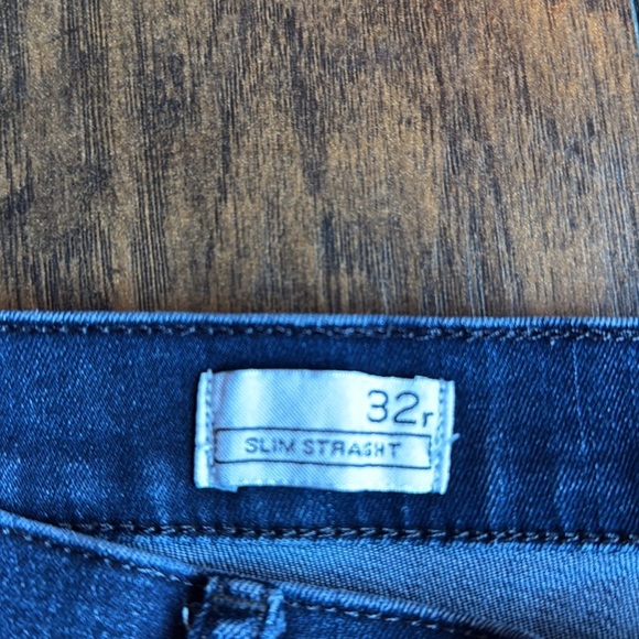 Gap Slim Straight Jeans size 32r (G12) - Picture 4 of 8